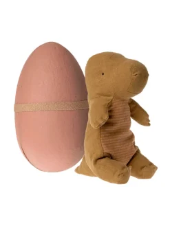 Medium Gantosaurus i æg, mørk okker fra Maileg