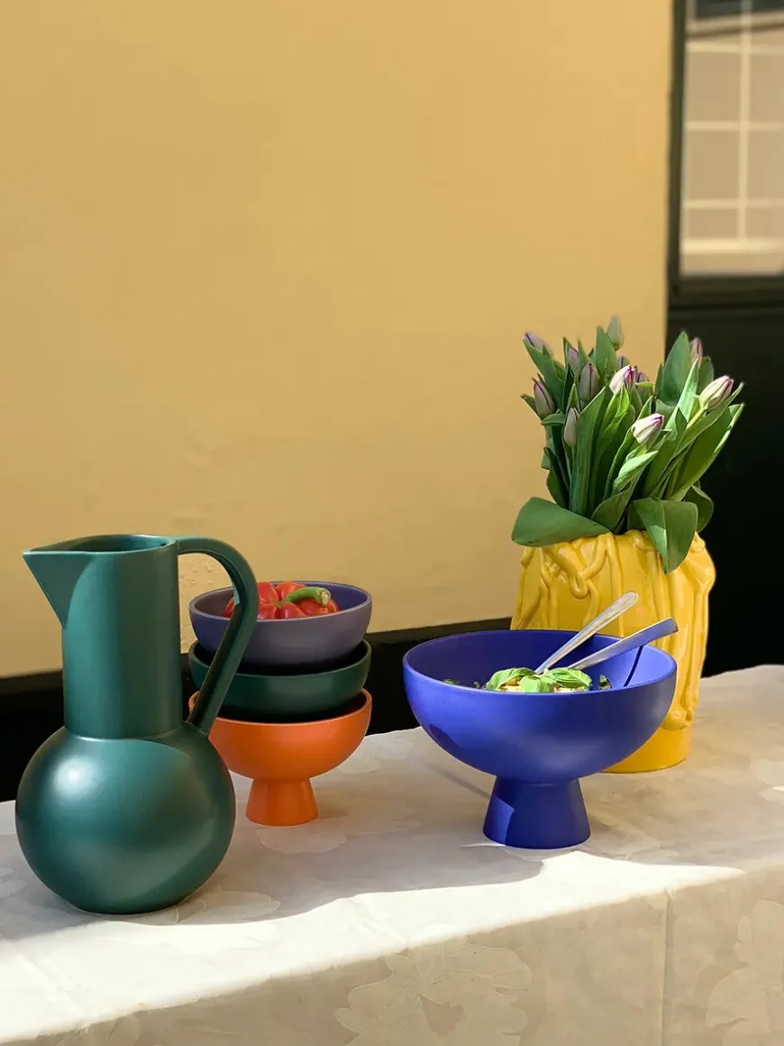 Michael Kvium Jam Vase, pale green fra raawii