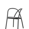 Ming Aluminium Chair, black fra Stellar Works