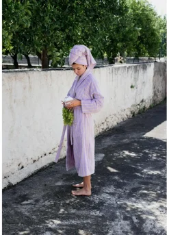 Naram badekåbe, Seafoam & Deep Teal fra Bongusta