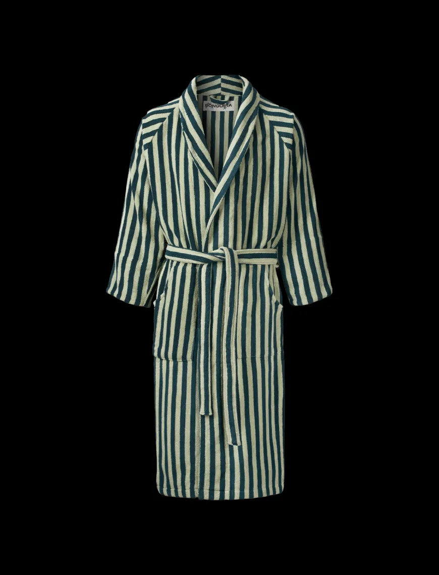 Naram badekåbe, Seafoam & Deep Teal fra Bongusta