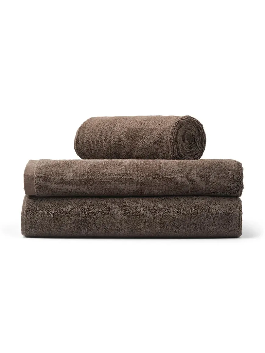 Naram towel - Creme & Ink fra Bongusta