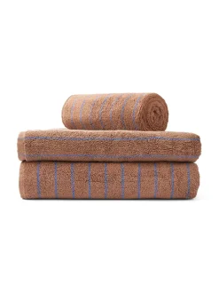 Naram towel - Creme & Ink fra Bongusta