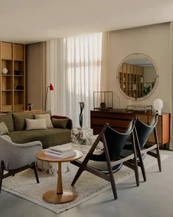 Nimbus Mirror Ø110, brass fra Audo Copenhagen