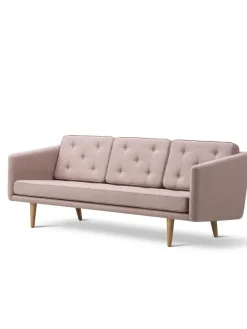 No. 1 Sofa 3-personer, re-wool af Børge Mogensen