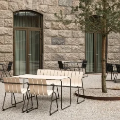 Ocean bord 140x70, sort fra Mater