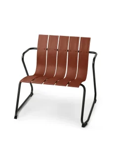 Ocean Loungestol, burnt red fra Mater