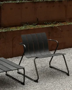 Ocean loungestol, sort fra Mater