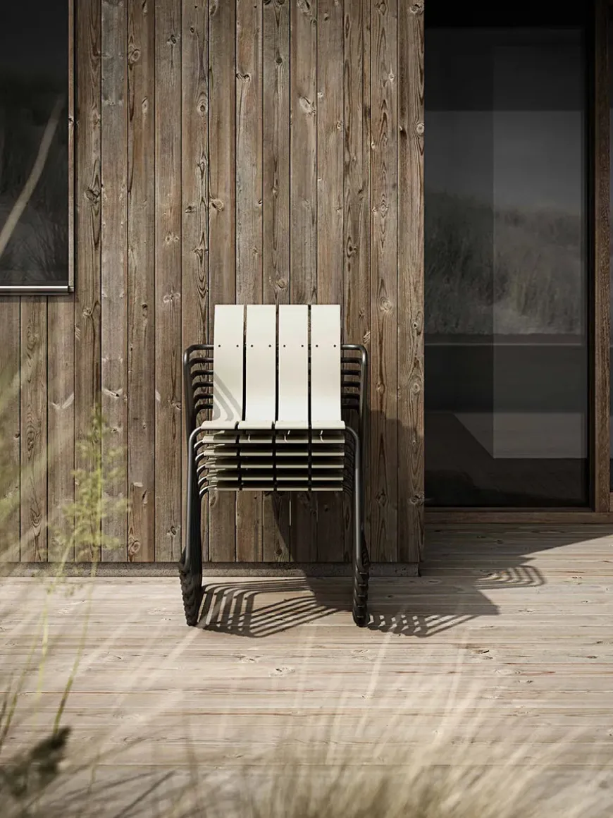 Ocean stol, sort fra Mater