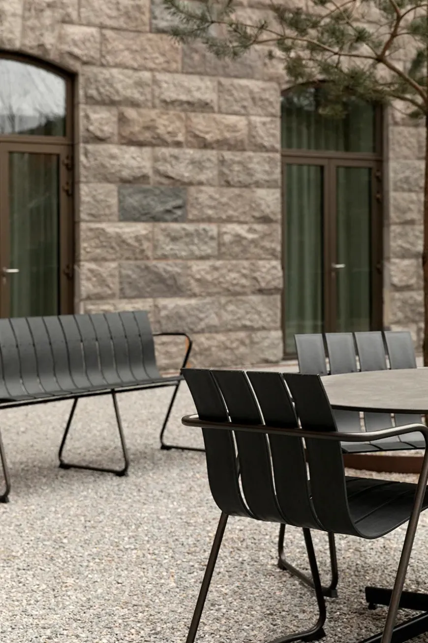 Ocean stol, sort fra Mater