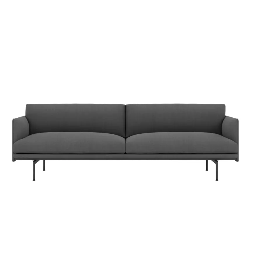 Outline 3 pers. sofa fra Muuto