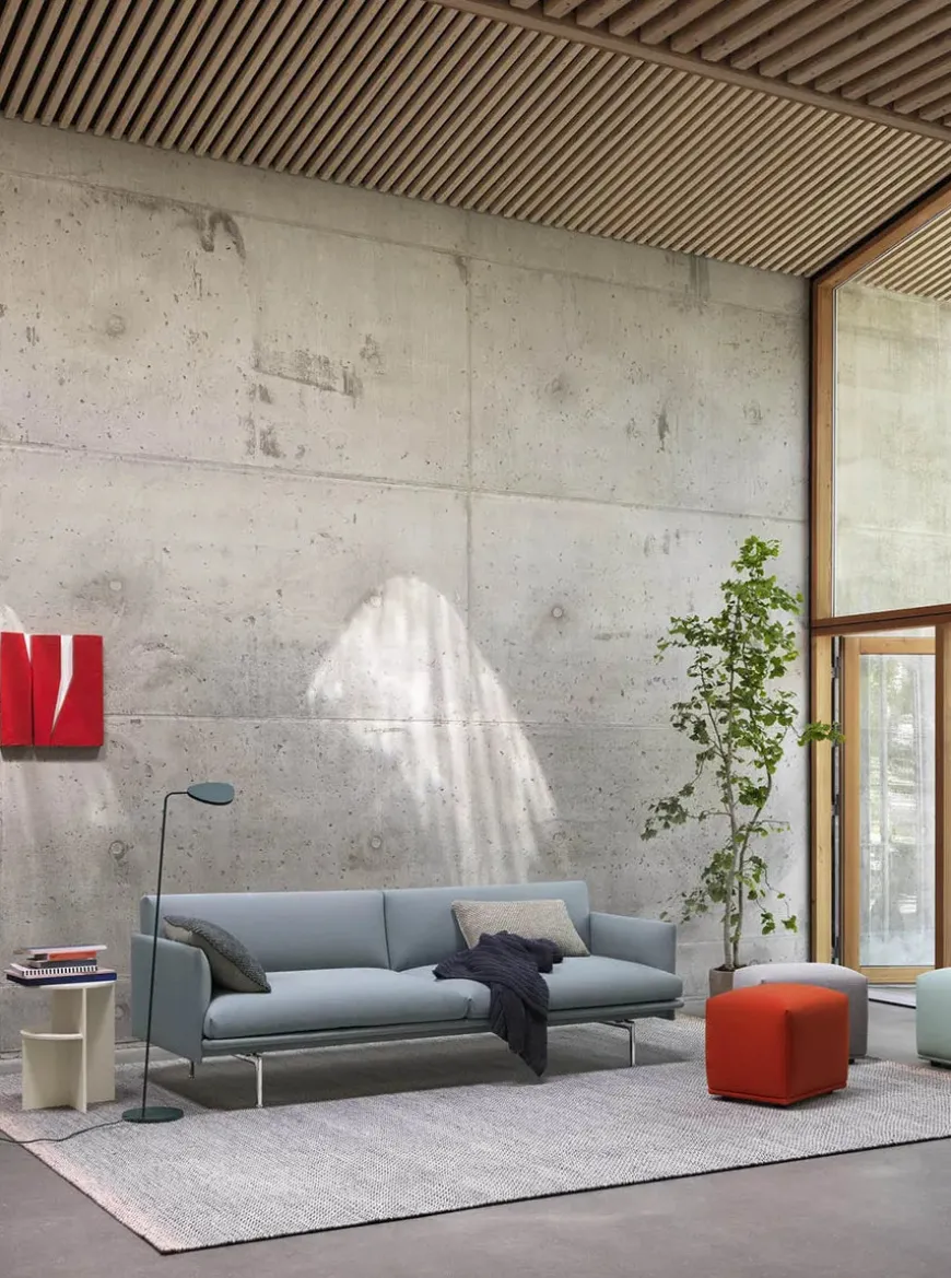 Outline 3 pers. sofa fra Muuto