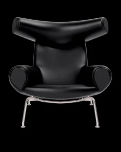 OX Chair - Primo 88 læder i sort af Hans J. Wegner