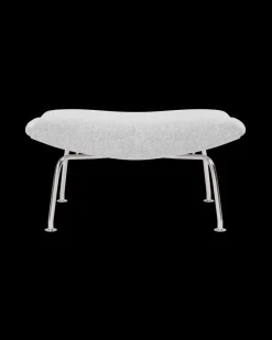 OX Skammel - Cera 905 læder i Russet Brown af Hans J. Wegner