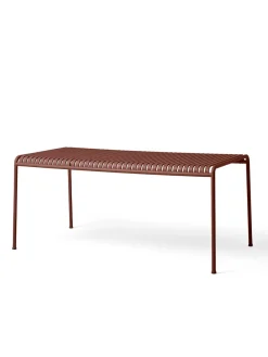 Palissade Table 170x90, iron red fra Hay