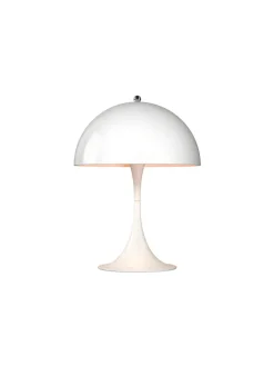 Panthella 250 bordlampe, opal af Verner Panton