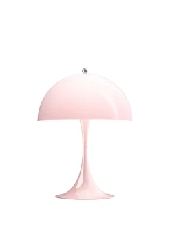 Panthella 250 bordlampe, sort af Verner Panton