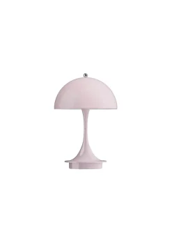 Panthella 160 Portable V3, chrome beige af Verner Panton