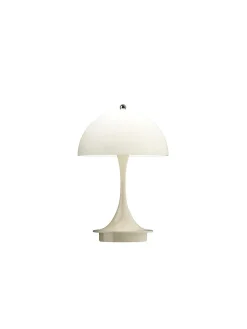 Panthella 160 Portable V3, opal beige af Verner Panton