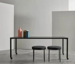 Panton Move spisebord, Black af Verner Panton