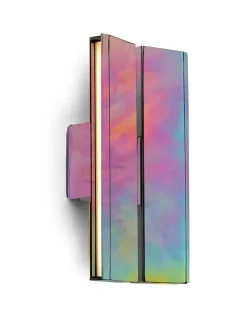 Papilio Double Væglampe, Dark Opal Chrome Limited Edition fra Anour