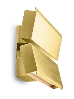 Papilio Double Væglampe, Dark Opal Chrome Limited Edition fra Anour