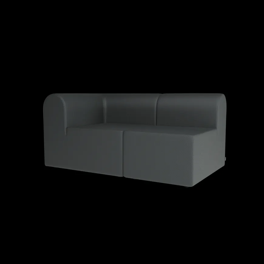 Paradigm Sofa 2-Seater m. åben ende højre fra Montana