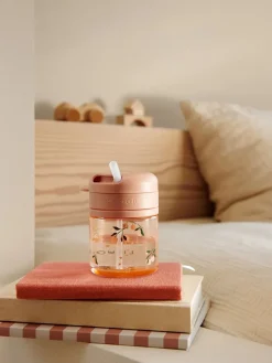 Pavia Tritan Straw Cup 280 ml, sea creature/sandy fra Liewood