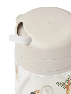 Pavia Tritan Straw Cup 280 ml, peach/sea shell fra Liewood