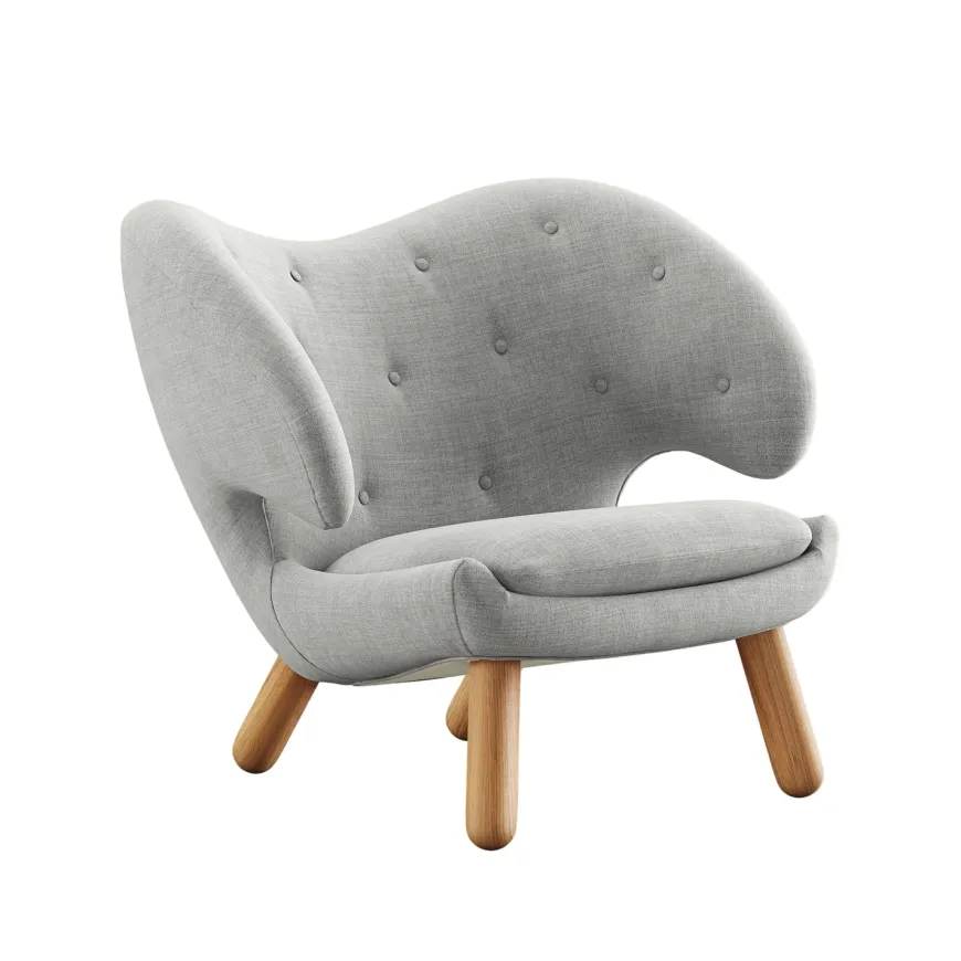 Pelikan stol, valnød af Finn Juhl