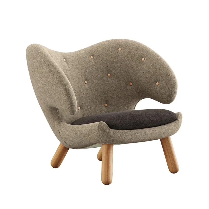 Pelikan stol, valnød af Finn Juhl