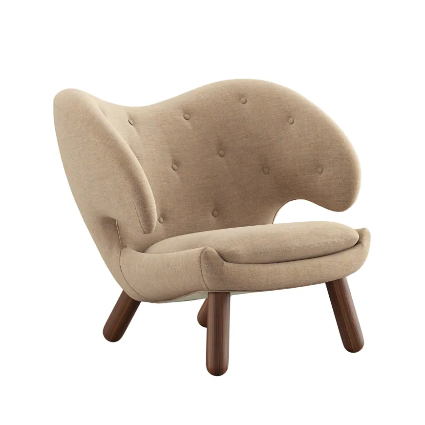 Pelikan stol, valnød af Finn Juhl