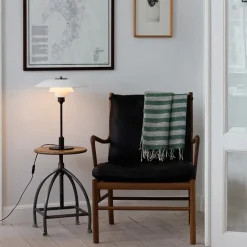 PH 3½-2½ Bordlampe, grøn af Poul Henningsen