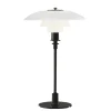 PH 2/1 Bordlampe, sort metalliseret fra Louis Poulsen