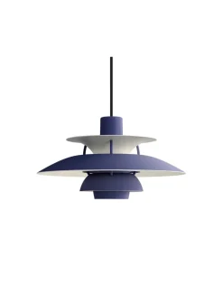 PH 5 Mini Pendant, Monochrome Dusty Indigo af Poul Henningsen