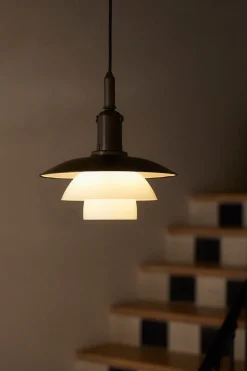 PH 3/3 Pendel, Aged Brass fra Louis Poulsen