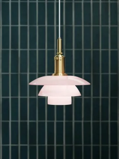 PH 3/3 pendel, messing/opalt glas, limited edition 2022 af Poul Henningsen