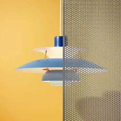 PH 5 pendel, Monokrom Oyster af Poul Henningsen