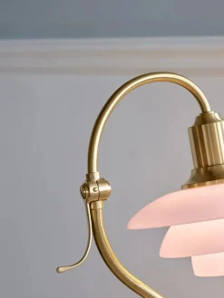 PH 2/2 Question Mark Pale Rose Bordlampe fra Louis Poulsen