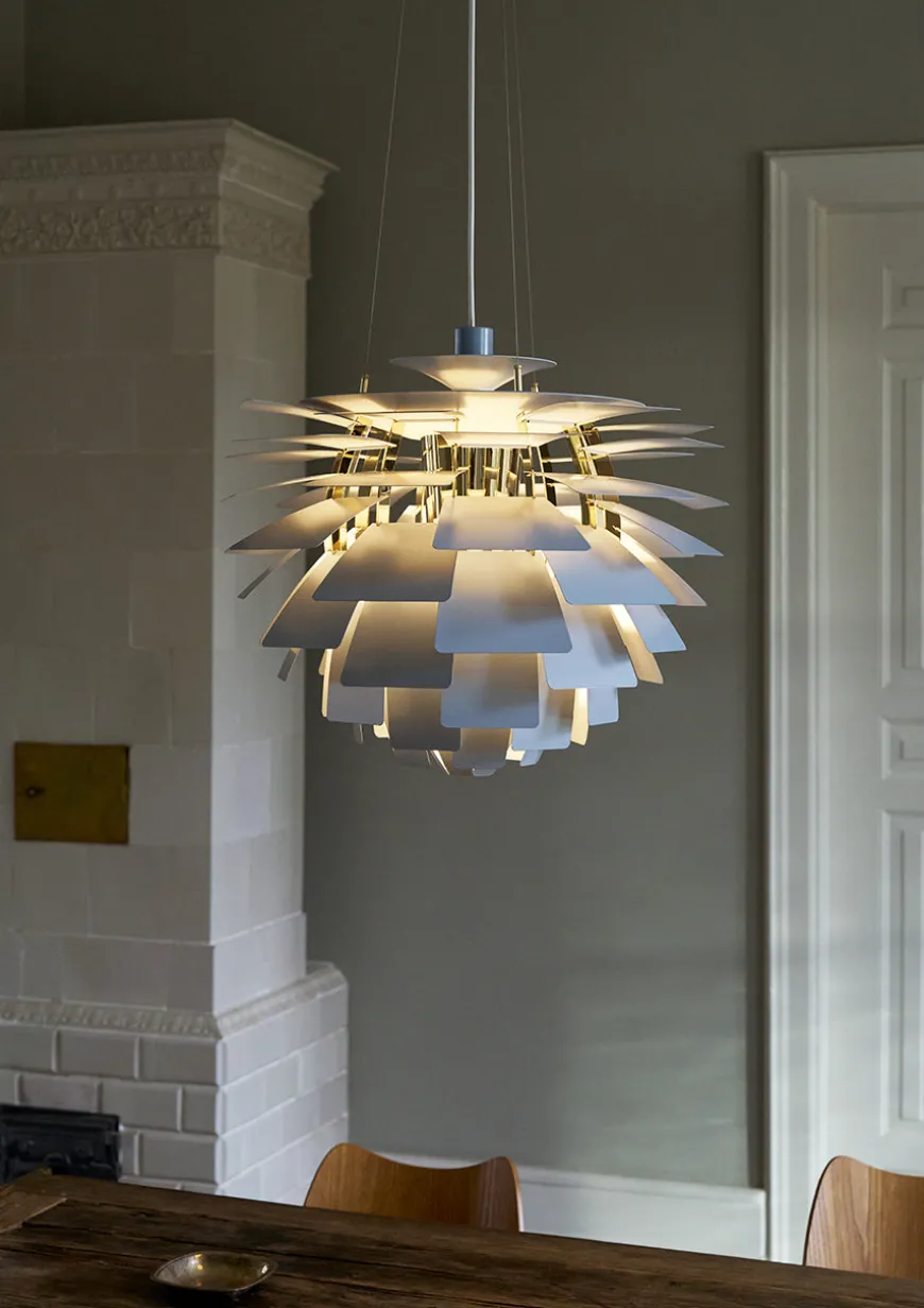 PH Artichoke Dusty Blue/Brass fra Louis Poulsen