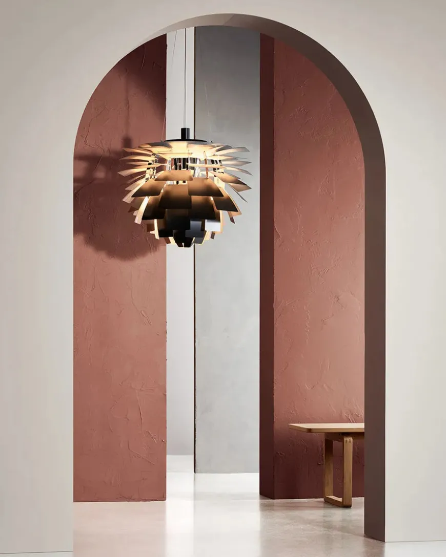 PH Artichoke Dusty Blue/Brass fra Louis Poulsen