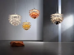 PH Artichoke Dusty Blue/Brass fra Louis Poulsen