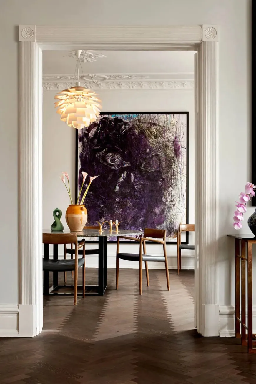 PH Artichoke Dusty Blue/Brass fra Louis Poulsen