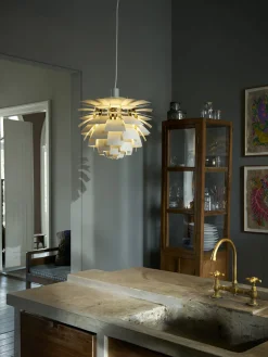 PH Artichoke Dusty Green/Chrome fra Louis Poulsen