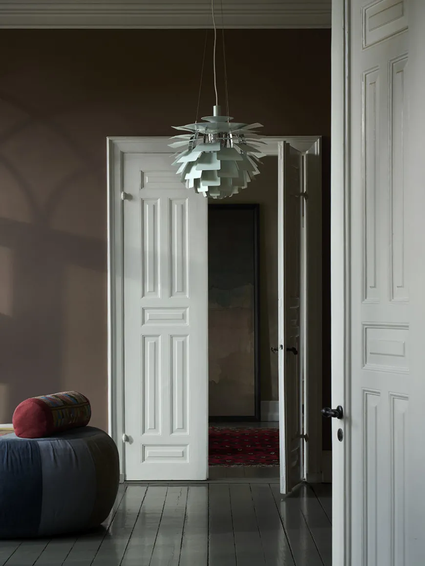 PH Artichoke i Rustfrit Stål, børstet fra Louis Poulsen