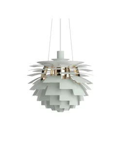PH Artichoke Soft White/Brass fra Louis Poulsen