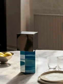 Pivot Portable Lamp, blue silver fra &Tradition