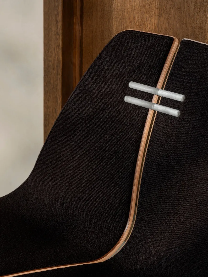 PK23 forsidepolstret, Black af Poul Kjærholm