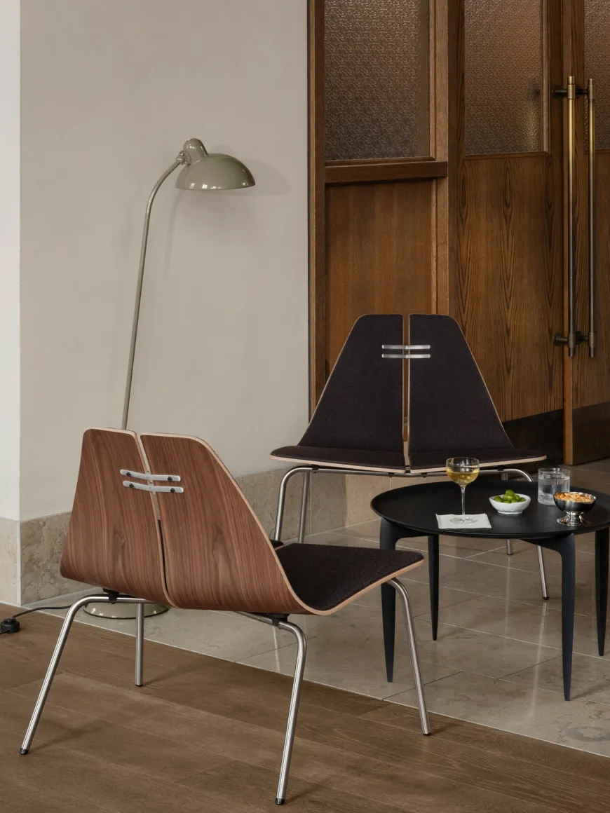 PK23 forsidepolstret, Oak af Poul Kjærholm