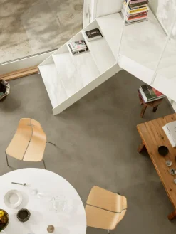 PK3 spisebordsstol, eg af Poul Kjærholm